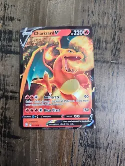 Charizard V - 017/172 - Pokemon Brilliant Stars Sword & Shield Rare Card NM - Image 2