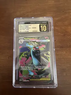 Pokemon TCG 2 Card Lot - CGC Pristine 10 Charizard 056, Mega Charizard X 109/094 - Image 2