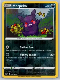 Morpeko - Reverse Holo - Battle Styles 098/163 Pokemon Card - Image 1