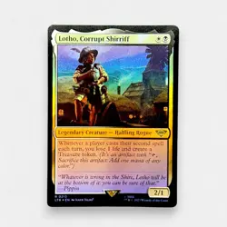 MTG English Lotho, Corrupt Shirriff NM Foil - Image 1