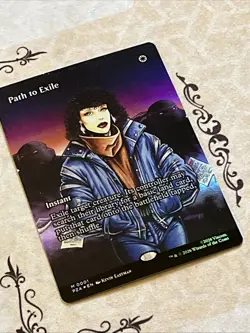 TMNT Borderless Path Of Exile Foil Near Mint (0001) Mythic Card - Image 2