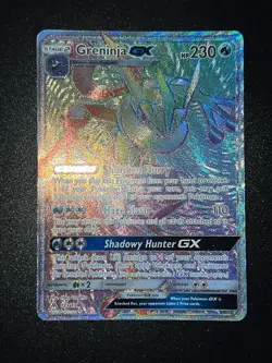 Greninja GX 133/131 SM Forbidden Light Secret Rainbow Full art Pokemon Card ZZ9 - Image 3