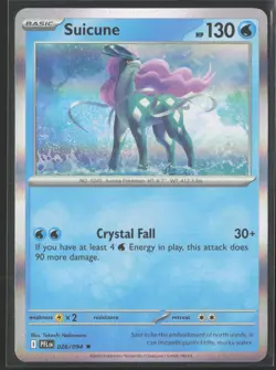 Suicune Rare ME02: Phantasmal Flames 026/094 NM Holo Pokemon Card - Image 1
