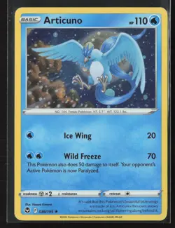 Articuno (Cosmos Holo) Promo Miscellaneous Cards & Products 036/195 LP Pokemon - Image 1