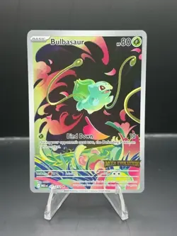 Bulbasaur - (Mega Evolution Stamped) 133/132 Miscellaneous Cards & Products Holo - Image 1