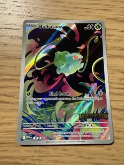 Bulbasaur - (Mega Evolution Stamped) 133/132 Miscellaneous Cards & Products Holo - Image 1