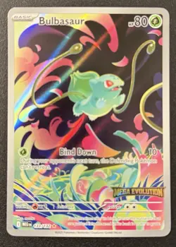 Bulbasaur - (Mega Evolution Stamped) 133/132 Miscellaneous Cards & Products Holo - Image 1