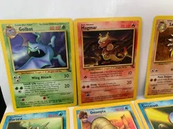 Job lot of 13 Near Mint Base Series Fossil Set 1999 Original Pokemon cards - Image 2