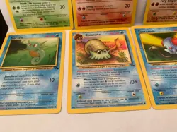 Job lot of 13 Near Mint Base Series Fossil Set 1999 Original Pokemon cards - Image 5