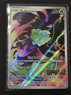 Bulbasaur - (Mega Evolution Stamped) 133/132 Miscellaneous Cards & Products Holo - Image 1