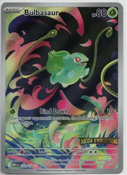 Bulbasaur - (Mega Evolution Stamped) Illustration Rare Miscellaneous Cards & Pro - Image 1