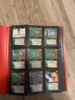 Binder Collection Hack Trading Card More Hundred Cards - Image 1