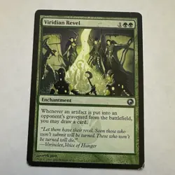 Viridian Revel Scars of Mirrodin Regular MP MTG Magic the Gathering - Image 1