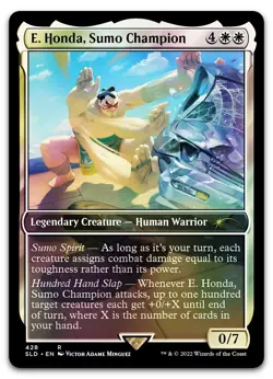 E. Honda, Sumo Champion #428 (Foil) (NM) Secret Lair Drop SLD Magic MTG - Image 1
