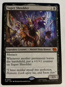Super Shredder Magic the Gathering: Teenage Mutant Ninja Turtles M0083 Non Foil - Image 1