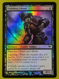 FOIL Sightless Ghoul x1 Dark Ascension 1x MTG Magic the Gathering - Image 1