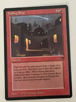 Magic the Gathering MTG Legends Falling Star NM (Beta Bob) - Image 1