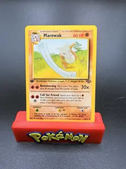 Pokemon Jungle TCG Marowak 39/64 Uncommon 1st Edition Near Mint (NM) - Image 1