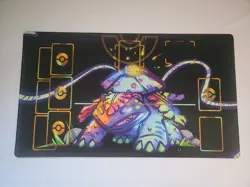 Pokemon Neon Grass Venusaur Premium Rubber 1 Player Tcg Playmat Zoned - Image 1