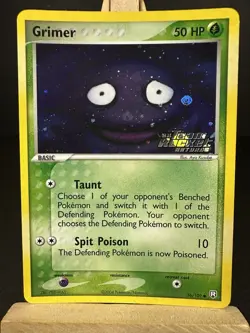 Grimer 56/109 Team Rocket Returns Reverse Holo Stamped NM (2004) Pokemon - Image 1