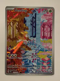 [NM] Deerling Illustration Rare Holo Full Art S&V Temporal Forces - 165/162 - Image 1
