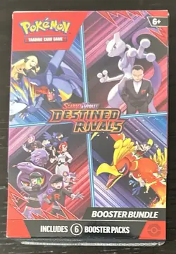 Pokemon TCG Scarlet & Violet DESTINED RIVALS Booster Bundle NEW SEALED - Image 1
