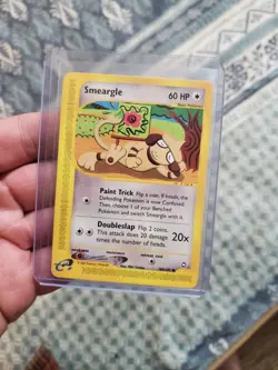 Smeargle 109/147 Aquapolis Pokemon LP/NM w top loader - Image 1