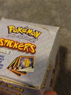 1999 Artbox Pokemon Series 1 Sticker Box - 30 Packs Sealed / Box Opened/damage 601139116206 - Image 4