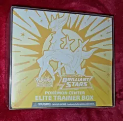 POKEMON CENTER Brilliant Stars Elite Trainer Box PC ETB SEALED SEE PICS! - Image 1