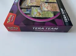 NEW SEALED POKEMON TCG TERA TEAM EX PREMIUM COLLECTION 5 Foils 9 Booster Packs - Image 4