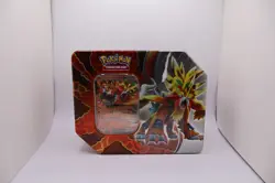 Pokemon Paradox Destinies Tin-Gouging Fire ex Tin w/5 Booster Packs New/Sealed - Image 1