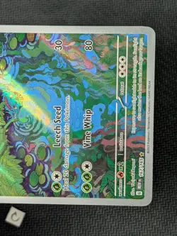 Ivysaur 167/165 - Scarlet Violet 151 Illustration Rare English Pokemon NM - Image 5