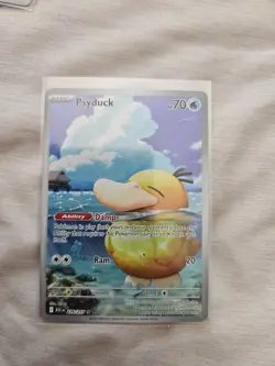 Pokemon TCG Psyduck 226/217 Illustration Rare Ascended Heroes Mint Full Art - Image 1