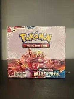 2021 Pokemon TCG Sword Shield Battle Styles Booster Box NEW SEALED - Image 2