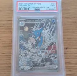 Pokemon Kingdra ex 131 Sv: Scarlet & Violet Promo Holo PSA 9 EX Dragon - Image 1