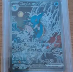 Pokemon Kingdra ex 131 Sv: Scarlet & Violet Promo Holo PSA 9 EX Dragon - Image 5