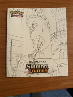 Pokemon TCG The Making Of Shining Legends Player's Guide Booklet ONLY USED/WORN - Image 1