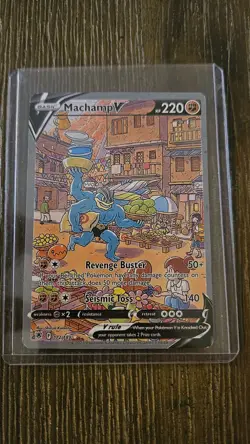 Pokemon Machamp v Astral Radiance Full Art 172/189 - Image 1