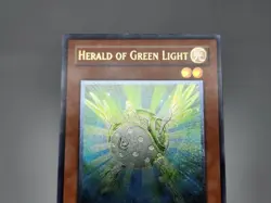 YuGiOh Herald of Green Light EOJ-EN018 1st Edition Ultimate Rare LP (B) - Image 2