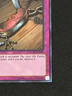 Seven Tools of the Bandit LCYW-EN089 YuGiOh Legendary Collection 3: Yugi's World - Image 5