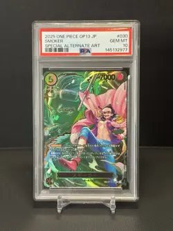 One Piece Smoker OP10-030 Japanese OP13 Carrying on His Will SP PSA 10 - Image 1