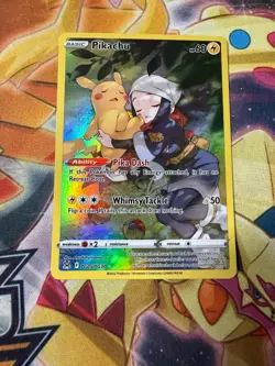 Pokemon Pikachu Lost Origin Trainer Gallery TG05/TG30 Ultra Rare NM - Image 1