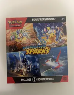 Pokemon TCG: S&V Surging Sparks Factory Sealed Booster Bundle Box - Image 1