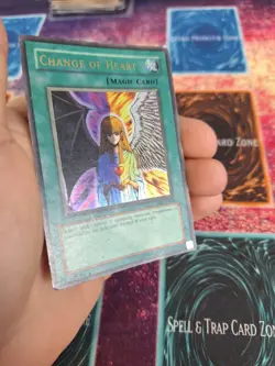 Yugioh Change of Heart MRD-060 Ultra Rare OG Unlimited Moderately Played - Image 4