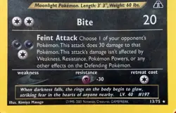 Umbreon Holo 13/75 Pokemon Card (1995-2001, EX Condition, VERY RARE) - Image 3