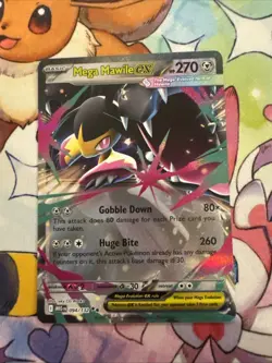 Pokemon Mega Mawile ex 094/132 - ME01: Mega Evolution Pokemon Double Rare NM - Image 1
