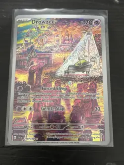 Pokemon Drowzee 210/198 Scarlet & Violet Base Set Illustration Rare NM - Image 1