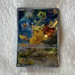 Pokemon Pikachu 027 Scarlet & Violet Promo Holo NEW SEALED - Image 1