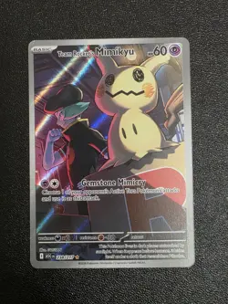 Pokemon Ascended Heroes: Team Rockets Mimikyu 238/217 Illustration Rare Full Art - Image 1