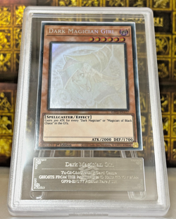Yugioh Dark Magician Girl (Ghost Rare) GFP2-EN177 Ghosts from the Past ARS9 MINT - Image 1